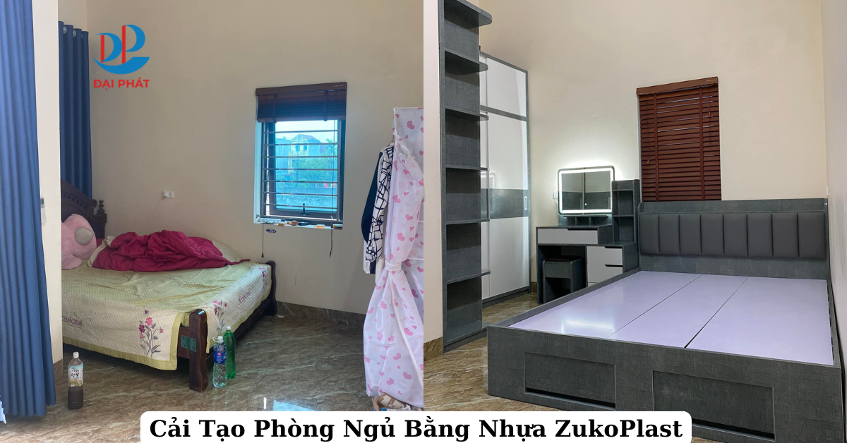 Hướng Dẫn Cải Tạo Phòng Ngủ Bằng Tấm Nhựa Nội Thất ZukoPlast 2025