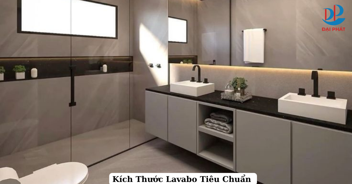 Các Kích Thước Lavabo Tiêu Chuẩn Phù Hợp Cho Phòng Tắm 2025