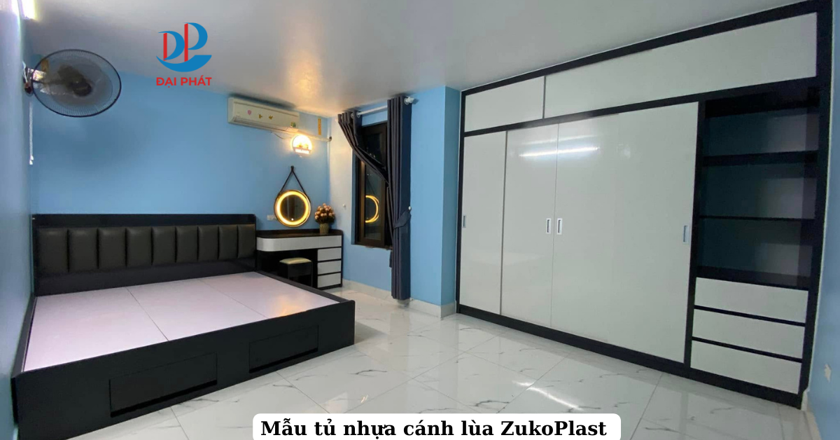 10+ MẪU TỦ NHỰA CÁNH LÙA NHỰA CAO CẤP ZUKOPLAST