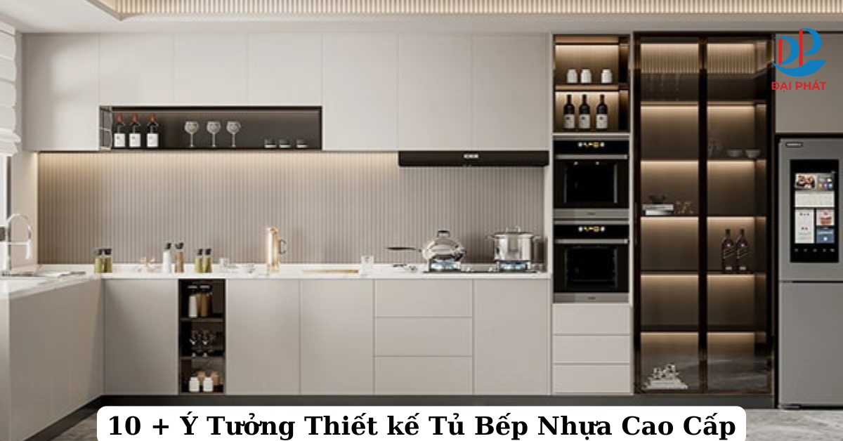 10 + Ý Tưởng Thiết kế Tủ Bếp Nhựa Cao Cấp