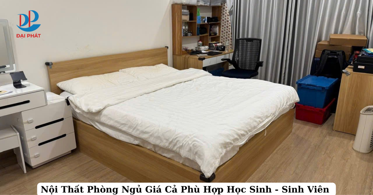 Thiết kế Nội Thất Phòng Ngủ Giá Cả Học Sinh – Sinh Viên 2025