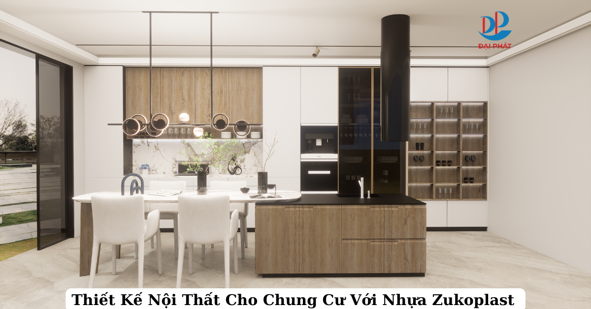 Thiết Kế Nội Thất Cho Chung Cư Sang Trọng – Hiện Đại Với Nhựa Zukoplast