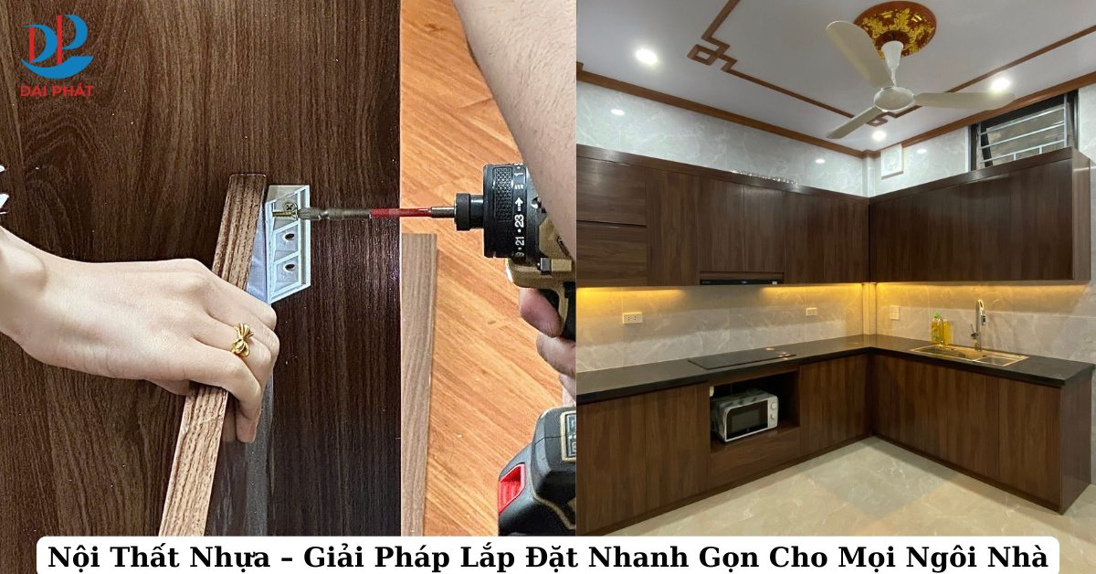 Nội Thất Nhựa – Giải Pháp Lắp Đặt Nhanh Gọn Cho Mọi Ngôi Nhà 2025