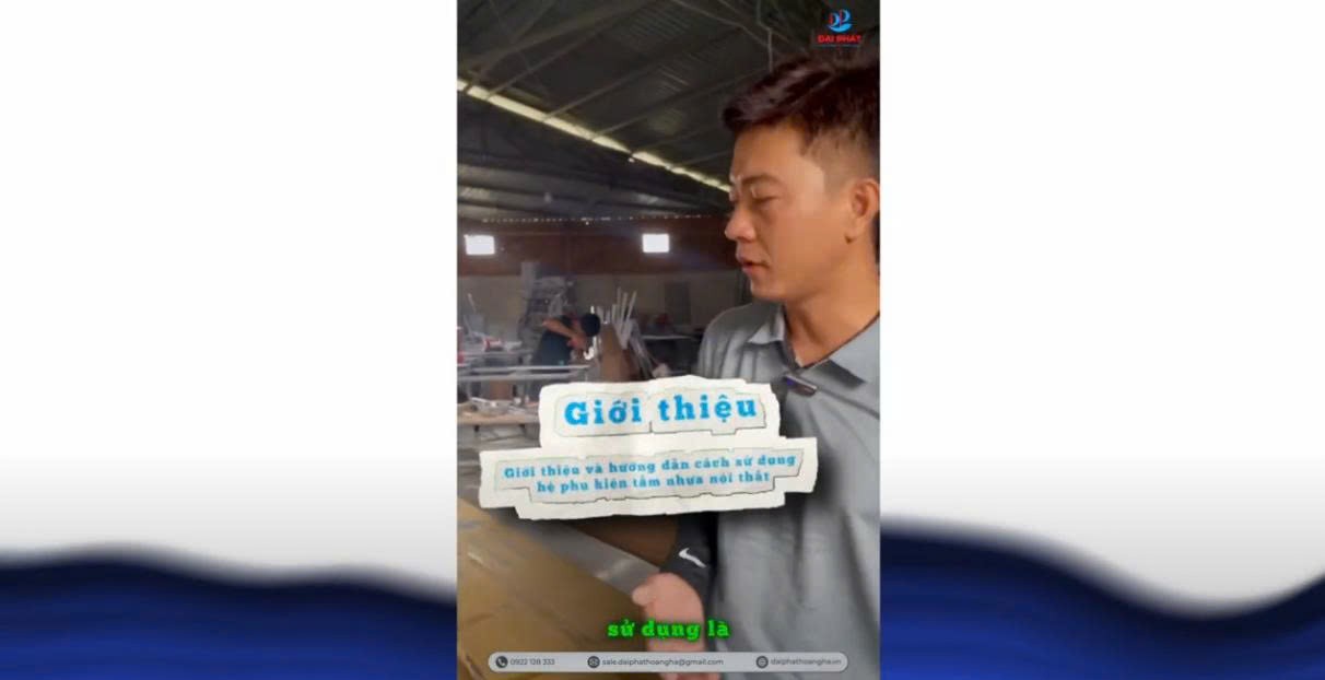 Hướng Dẫn Cách Sử Dụng Hệ Phụ Kiện Tấm Nhựa Nội Thất 2025