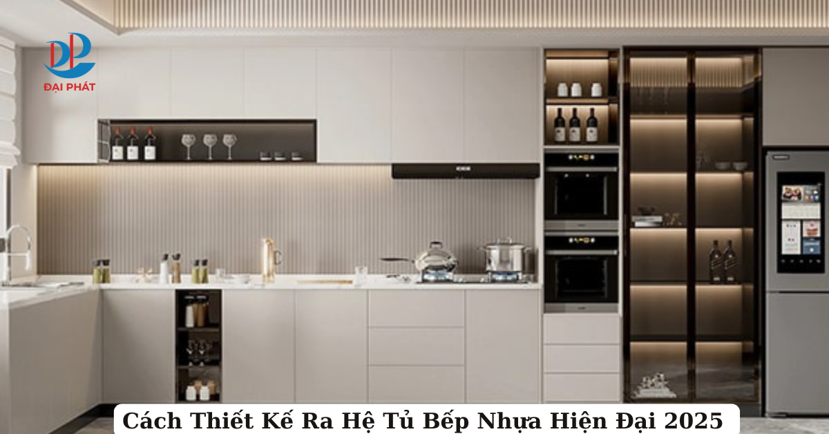Cách Thiết Kế Ra Hệ Tủ Bếp Nhựa Hiện Đại 2025