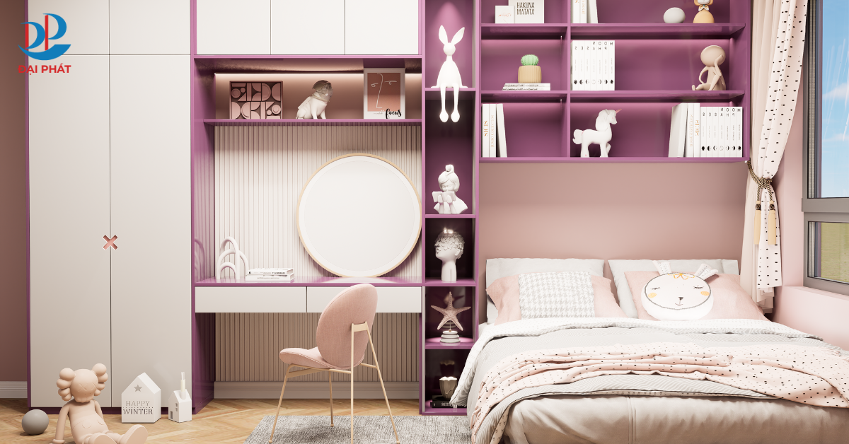 Gợi Ý Thiết Kế Phòng Ngủ Bằng Nhựa Cao Cấp Cho Trẻ 2025