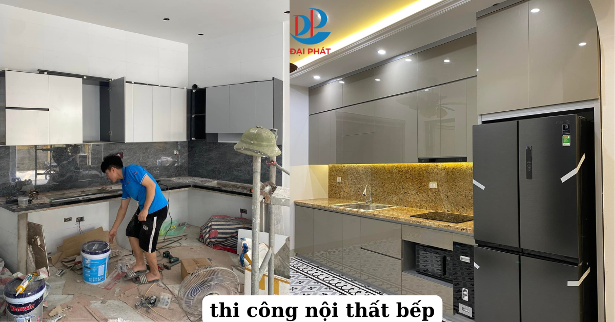 Thi Công Nội Thất Bếp – Thiết Kế Phòng Bếp 2025