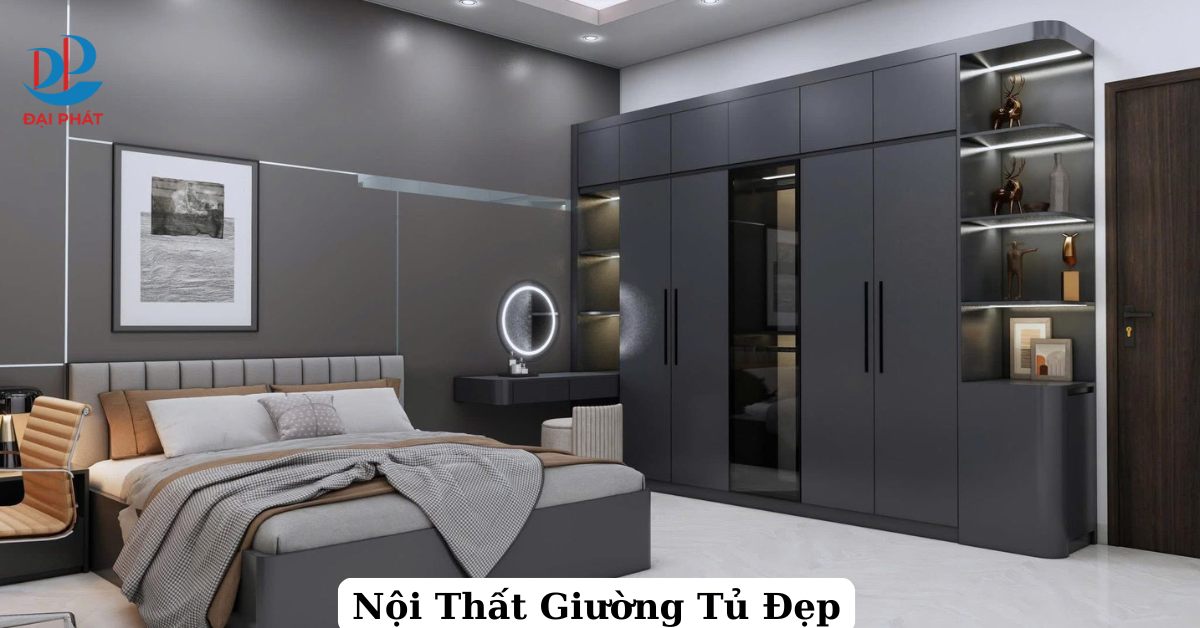 Nội Thất Giường Tủ Đẹp – Giải Pháp Hoàn Thiện Không Gian Sống Hiện Đại 2025