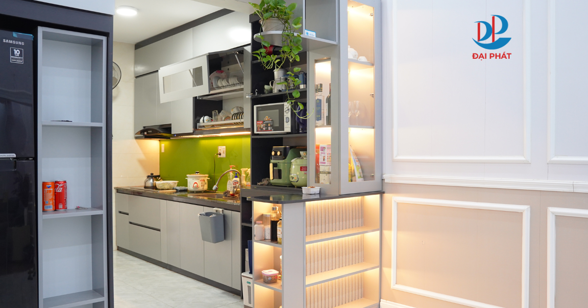 Tủ Bếp Kết Hợp Gầm Cầu Thang – Giải Pháp Tối Ưu Từ Zukoplast 2025