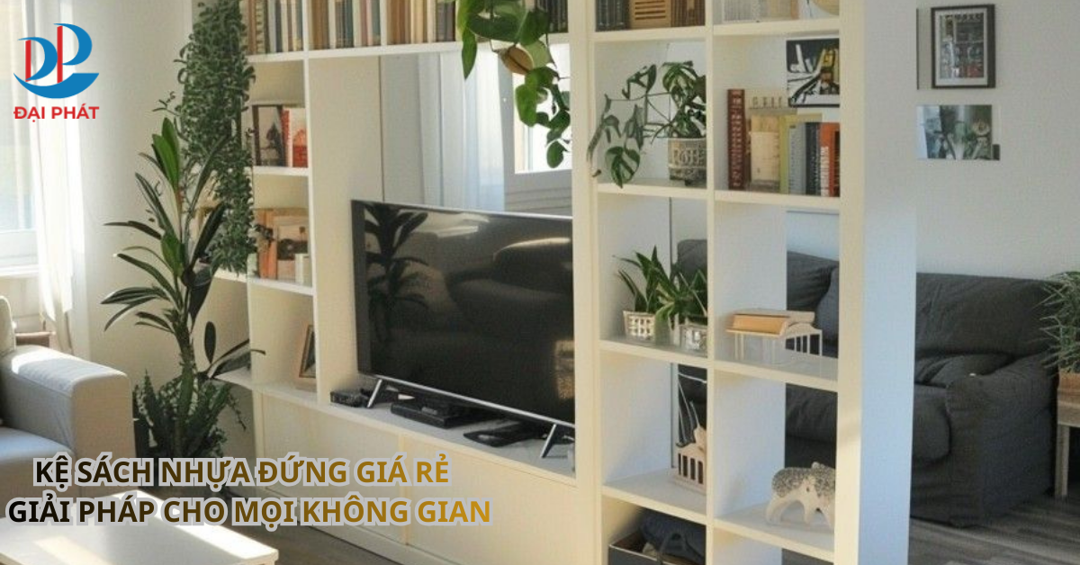 KỆ SÁCH NHỰA ĐỨNG GIÁ RẺ – GIẢI PHÁP CHO MỌI KHÔNG GIAN 2025