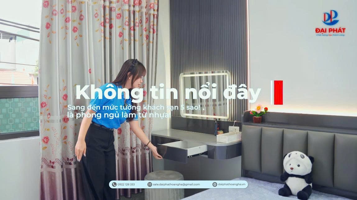 BIẾN HÓA KHÔNG GIAN PHÒNG NGỦ TRỞ NÊN SANG TRỌNG VỚI NHỰA ZUKOPLAST 2025